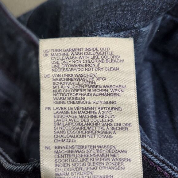 NYDJ Women 8 Dark Wash Mid Rise Ami Skinny Ankle Jeans Lift Tuck Technology - Picture 8 of 12